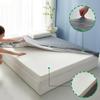 2/3 Inch Twin Matress Topper for Body Support,Memory Foam Mattress Topper King Size,with Removable/Washable Washed Cotton Cover,High Density Soft Foam Mattress Pad Cover,Grey 8cm,Full view 4