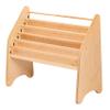 Montessori Bookshelf Kid Toddler Bookshelf Wood Bookcase Storage Kids Room Storage Playroom Kids Furniture Toddler Gift 2nd 3rd Birthday (Small, Natural) view 1