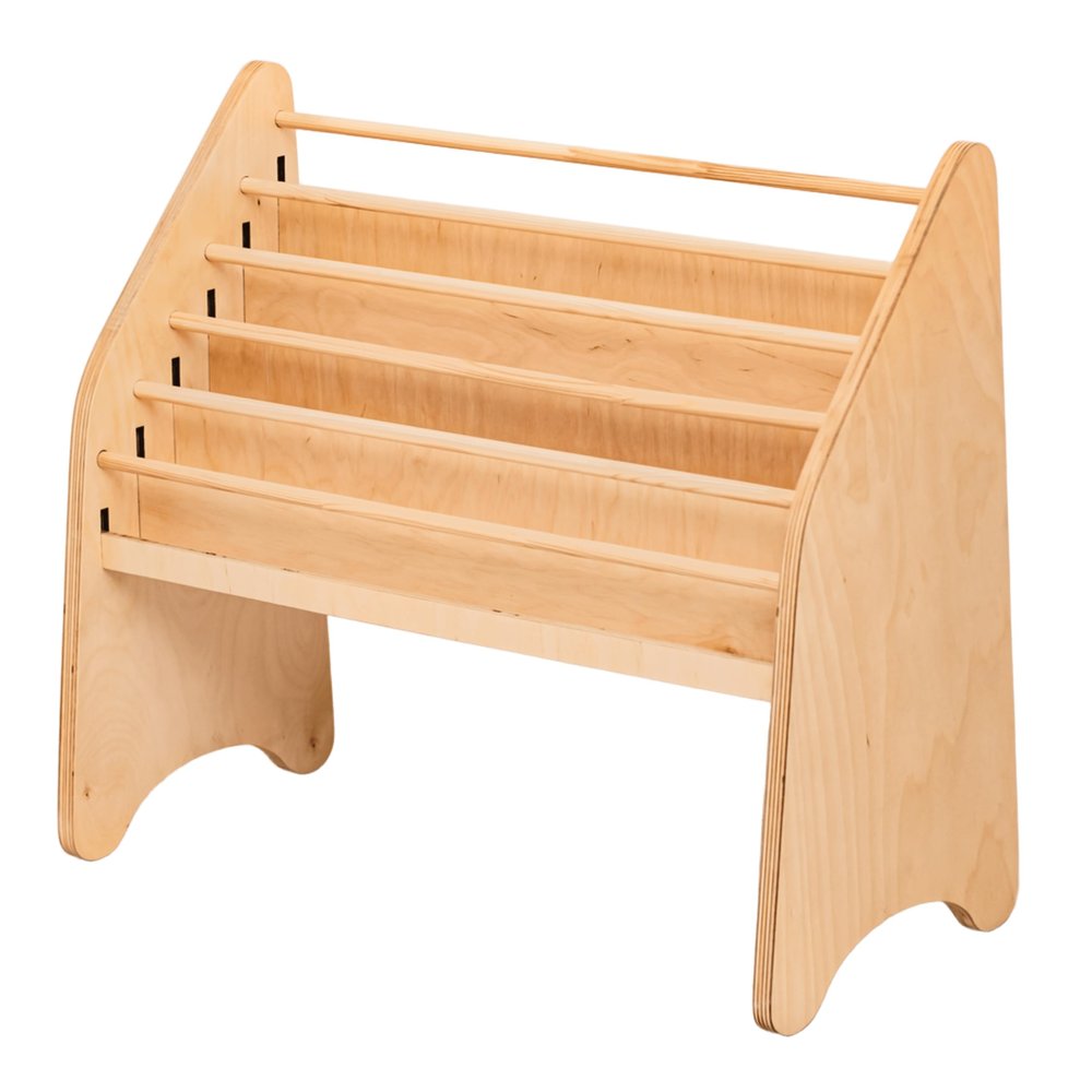 Montessori Bookshelf Kid Toddler Bookshelf Wood Bookcase Storage Kids Room Storage Playroom Kids Furniture Toddler Gift 2nd 3rd Birthday (Small, Green)
