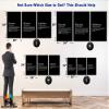 3 Piece Inspirational Wall Art - Success Mindset Ambition Quotes Canvas Art Prints for Men Women Gift, Office Wall Art Pictures, Motivational Poster Framed Artwork for Home Office Decor 12x18x3Pcs view 3