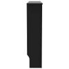GOLINPEILO Black Radiator Cover MDF Heating Radiator Cabinet Living Room Furniture Decor, 44.1" x 7.5" x 32.1", Cross Style view 4