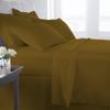 GOKOCO 100% Egyptian Cotton 800 Thread Count 400GSM 7Pcs Comforter Set and Sheet Set 18" Deep Pocket (Comforter, Flat Sheet, Fitted Sheet, Pillowcases, Pillow Sham) - California King Size - Taupe view 3