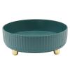 360 Degree Storage Rack Organizer for Kitchen Cabinet Pantry Small with Non Slip and Stable Design, Multipurpose Use (Green) view 1