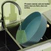 360 Degree Storage Rack Organizer for Kitchen Cabinet Pantry Small with Non Slip and Stable Design, Multipurpose Use (Green) view 3