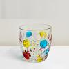buniq Colored Glass Mugs Household Women's Summer Tea Cups Colored Block Irregular Water Cups Drinking Beer Mugs view 1