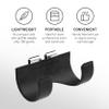 GA.MA Waist & Wall Hair Dryer Holder for iQPerfetto, Belt & Wall Mount Tool Storage, Includes Mounting Kit, Black view 3
