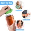 Rubber Jar Opener, 4PCS Jar Opener for Weak Hands, Rubber Jar Opener Gripper Pad for Seniors with Arthritis, Heat Insulation Kitchen Coasters view 3