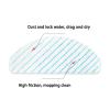 YAXRO 100PCS Mop Cloths Mopping Pads Compatible for ECOVACS Deebot T8 T9 T9 AIVI Robot Vacuum Cleaner Accessories Spare Parts (Color : 2) view 4