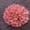 AMERRY Ceramic Wall Flower Decor Artificial 3D Flower Wall ArtHandmade 3D Wall Art Hanging Sculpture Porcelain Flower Wall Dcor (Pink,Carnation,3.54") view 4
