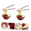 ARTIBETTER 2pcs Longevity Noodle Cake Toppers Plastic Birthday Cake Picks for Elderly Celebration Beautiful Figurine Decor and Room for Grandparents Birthday Decorations view 2
