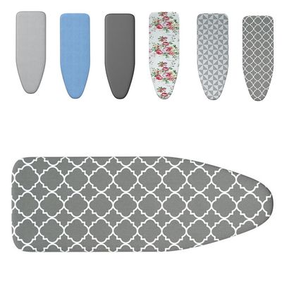EMENAR 3 Layer Large Iron Board Cover Standard Size Board Covers Replacement, 36x12inch 39x13inch 43x13inch 48x15inch Ironing Board Cover and Pad, 6 Style (Color : Gitter, Size : 36x12inch(90x30cm)