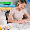 Ledgebay Paint by Numbers Kit for Adults: Beginner to Advanced Number Painting Kit - Fun DIY Arts & Crafts | Color by Numbers for Adults - Kits Include (Cabin Fever Doughty 16" x 20" Unframed) view 4