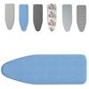 EMENAR 3 Layer Large Iron Board Cover Standard Size Board Covers Replacement, 36x12inch 39x13inch 43x13inch 48x15inch Ironing Board Cover and Pad, 6 Style (Color : Blau, Size : 39x13inch(100x34cm)) view 1