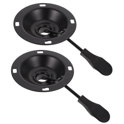 NUOBESTY 2pcs Chair Swivel Plate Replacement for Office Furniture Base Tilt Control Mechanism for Ergonomic Seating