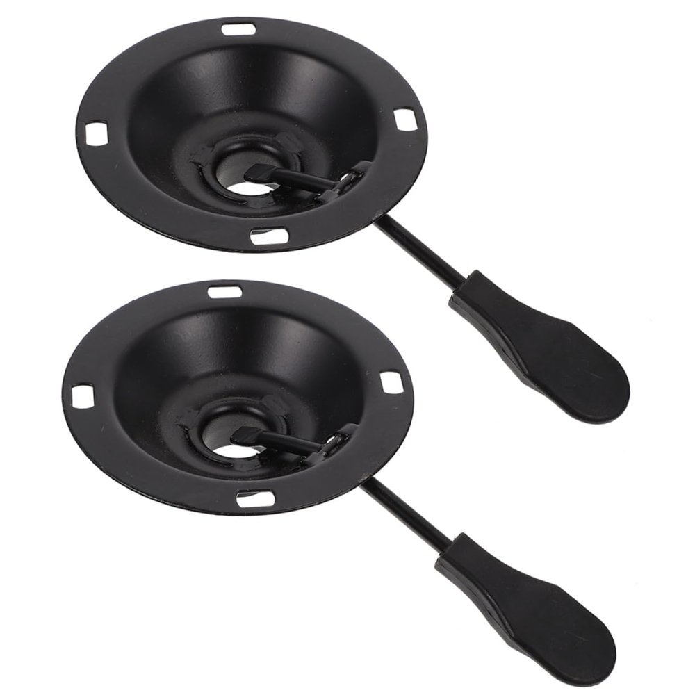 NUOBESTY 2pcs Chair Swivel Plate Replacement for Office Furniture Base Tilt Control Mechanism for Ergonomic Seating