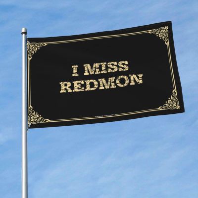 Dorm Wall Decor For College Boys I Miss Redmon Flag Room Flags For Guys Funny Hunting Gifts (Color : Colour, Size : 120X180CM)