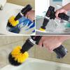 3 Pack Drill Brush Power Scrubber Cleaning Brush Set All Purpose Drill Scrub Brushes Kit for Grout, Floor, Tub, Shower, Tile, Bathroom and Kitchen Surface (Yellow) view 4