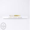 Bridal Shower Guest Book Sign-in book for Future Bride Miss to Mrs Custom Guest Book - White Gold (9x6) view 2