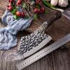 Meat Cleaver Knife, 8inch Longquan Stainless Steel Forging Chopper Knife Household Kitchen Sharp Chicken Duck Meat Vegetable Cutter Slaughter Fish Knife (Color : Without sheath) view 2
