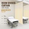Upyouths Hospital Curtain with Flat Hooks Room Divider Curtain for Hospital Medical Clinic SPA Lab Cubicle Curtain Divider Privacy Screen view 2