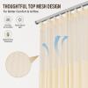 Upyouths Hospital Curtain with Flat Hooks Room Divider Curtain for Hospital Medical Clinic SPA Lab Cubicle Curtain Divider Privacy Screen view 4