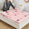 4cm Thick Firm Mattress Topper Queen,High Density Foam Mattress Pad with Skin Friendly Washable Cover,Memory Foam Bed Topper Full,High Density Ventilated Mattress Pad,Animal,70x190cm/28x75 view 1