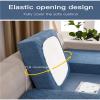 ATHNO Sectional Couch Covers,Universal Couch Cushion Covers,Scratch Resistant Stretchy Non-Slip Sofa Protector - Fits Sectional 3/45 Seater Machine Washable Furniture Cover view 3