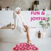 DyeFury You Look Good Bath Mat Pink, Cute Bathroom Rugs for Girls Fun Funny Funky Rug Bedroom Pink Preppy Bathroom Decor Hello Beautiful Gorgeous Bath Rugs for Kids Women Non-Slip, 25" x 21" view 4