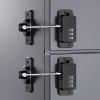 KIZZHISI Heavy Duty Combination Refrigerator Lock (2 Pack) - Cabinet Locks Baby Proofing, No Drilling Adhesive Fridge Locks, for Fridge, Cabinets, Drawers, Window and Child Safety Cabinet Lock view 1