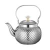 1600ml(54oz) Stainless Steel Teapot with Removable Infuser, Stovetop Safe Tea & Coffee pots, Tea Kettle for Loose Tea and Tea Bags(Silver) view 1