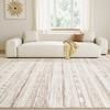 6x9 Area Rugs for Living Room Machine Washable Rug Distressed Indoor Carpet Neutral Moroccan Boho Rug Ultra Soft Area Rug for Bedroom Dining Room Playroom Office, Brown view 3