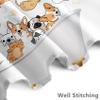 Renaiss 72x72 Inches Cute Raining Cats Dogs Shower Curtain for Bathroom Decor Cartoon Animals Pets Playing Water in Bathtub Kids Bath Curtain Set Waterproof Fabric Polyester with Hooks view 3
