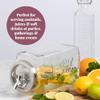 Kilner 3 Litre Glass Fridge Drinks Dispenser Space-Saving Design with Measuring Scale for Daily Water Tracking Airtight Tap for Juices, Flavoured Waters & Cold Drinks view 4