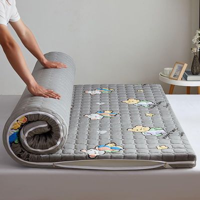 1.6 in Memory Foam Mattress,Bed Topper Memory Foam Queen Firm,Mattress Pad Twin Size Bed Memory Foam Cover,High Density Ventilated Mattress Pad with Plush Washable Cover,Grey,150x190cm/59x75