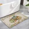 YESOF66 Diatomaceous Earth Bath Mat Bathtub Mat, Thanksgiving Quick Dry Non-Slip Diatomite Mud Bathroom Floor Rugs for Bath Tub Kitchen Absorbent Pad, 18x30 Inch view 1