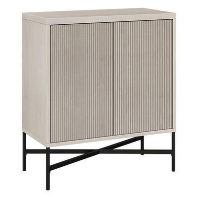 Henn&Hart Brighton Accent Cabinet, 28" Wide, White