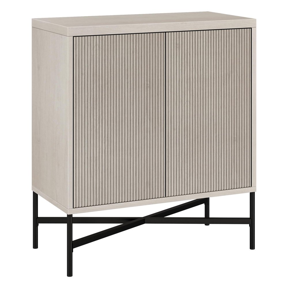 Henn&Hart Brighton Accent Cabinet, 28" Wide, White