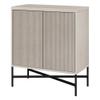 Henn&Hart Brighton Accent Cabinet, 28" Wide, White view 4