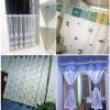 Curtain Rail,Indoor/Outdoor Curtain Rod, Room Divider Curtain Rod, Adjustable Curtain Rod,Black Curtain Rods for Windows 9.8-15.7in,11.8-19.7in,15.7-27.6in,21.7-35.4in view 3