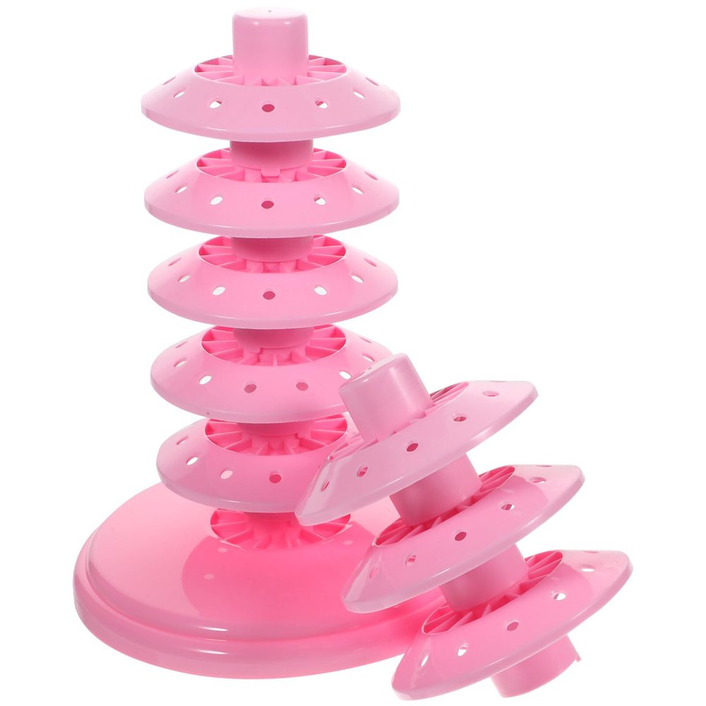 Gadpiparty Multi-Tier Adjustable Lollipop Stand Candy Filler Holder for Party Wedding Birthday Display Rack 10X5.5 Inches Plastic Lollipops Organizer