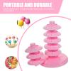 Gadpiparty Multi-Tier Adjustable Lollipop Stand Candy Filler Holder for Party Wedding Birthday Display Rack 10X5.5 Inches Plastic Lollipops Organizer view 4