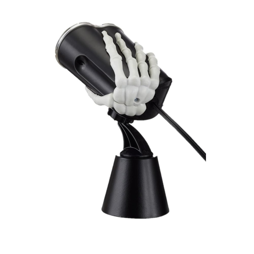 Halloween Projection Reaching Hands + Silhouette (White)
