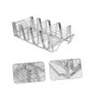 BESTonZON 1pc Tortilla Grill Taco Rack Holder Mexican Taco Stand Taco Stand Rack Display Pizza Grill Mini Grill Appetizer Tray Mexican Pancake Rack Home Taco Rack Household Kitchenware Food view 2