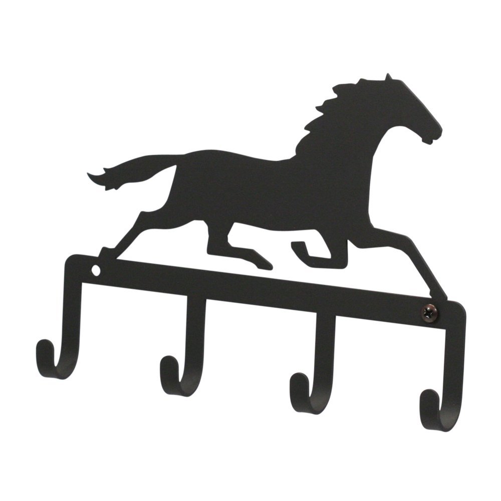 Village Wrought Iron Running Horse Key Holder Key Hooks