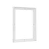 Pixy Canvas Floater Frame 8x24 for 3/4 (0.75) inch Deep Canvas Paintings/Canvas Prints/Wood Canvas Panels/Wall Art/Wall Decor/Home Decor/Artwork (White, 8 x 24 inch, Portrait) view 1