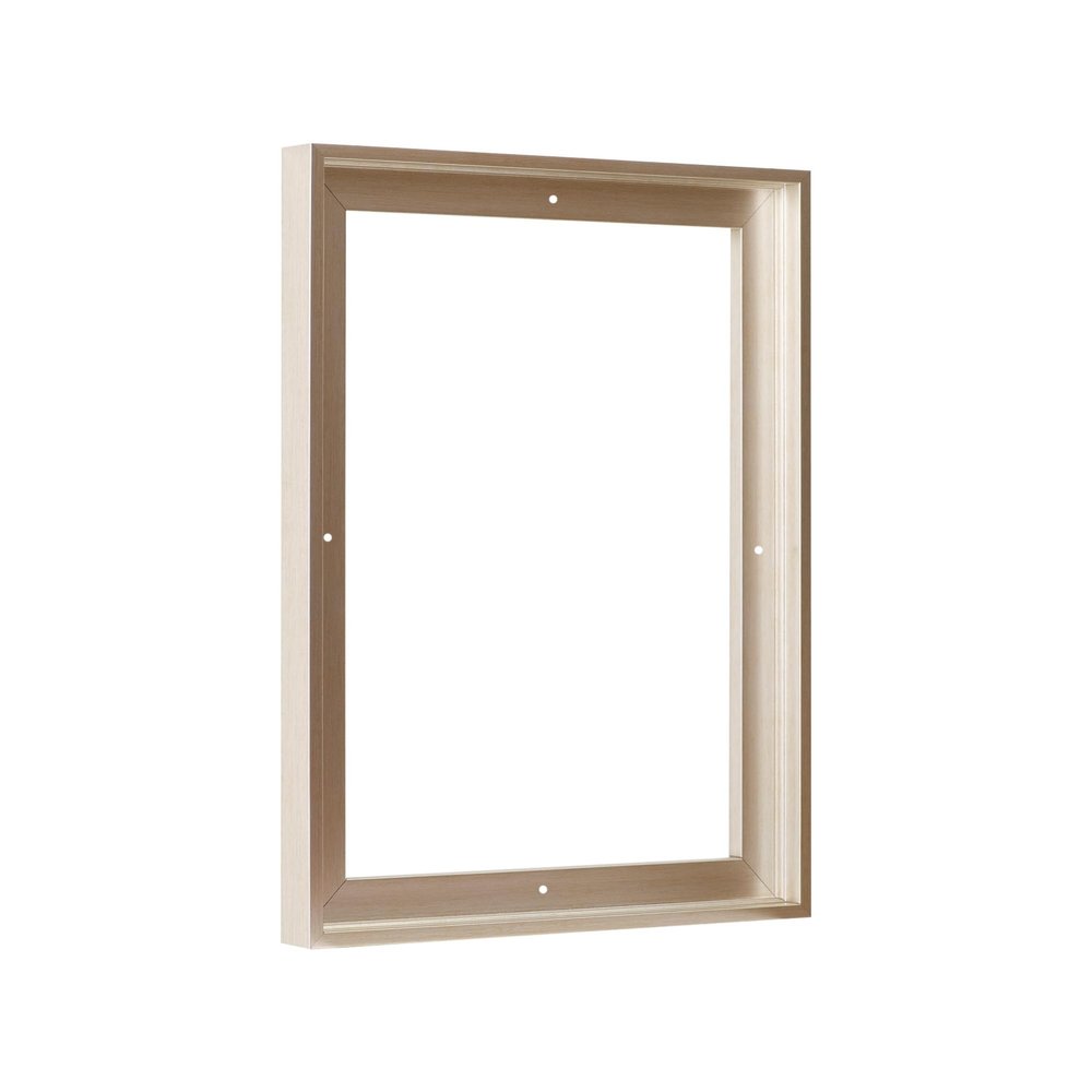 Pixy Canvas Floater Frame 12x14 for 3/4 (0.75) inch Deep Canvas Paintings/Canvas Prints/Wood Canvas Panels/Wall Art/Wall Decor/Home Decor/Artwork (Champagne, 12 x 14 inch, Portrait)