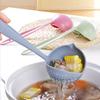 2 In 1 Kitchen Ladle Soup Pan Spoon with Filter Strainer (Blue) view 3