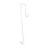 Village Wrought Iron White Door Wreath Hanger view 1