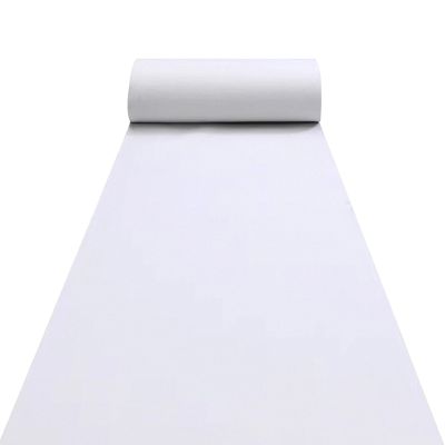Hamankim White Carpet Runners Wedding Aisle 10m 20m 30m Event Carpets Reception Ceremony Walkway Decoration Rug for Christmas Wedding Party Outdoor Stairway 2mm Thick Polyester (Size : 1.2x20m)