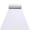Hamankim White Carpet Runners Wedding Aisle 10m 20m 30m Event Carpets Reception Ceremony Walkway Decoration Rug for Christmas Wedding Party Outdoor Stairway 2mm Thick Polyester (Size : 1.2x20m) view 1